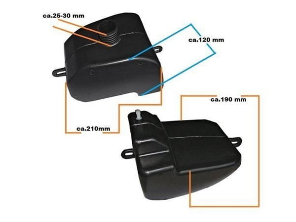004080 SERBATOIO CARBURANTE per Mini Quad Toronto, T-rex