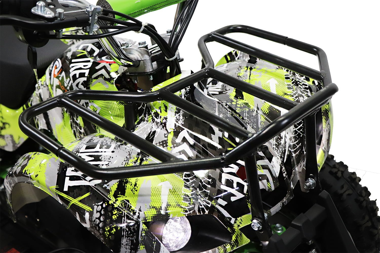 0000 11610121 ECO MINITORINO 800W grafiti MINIQUAD MINI QUAD ELETTRICO PER BAMBINI