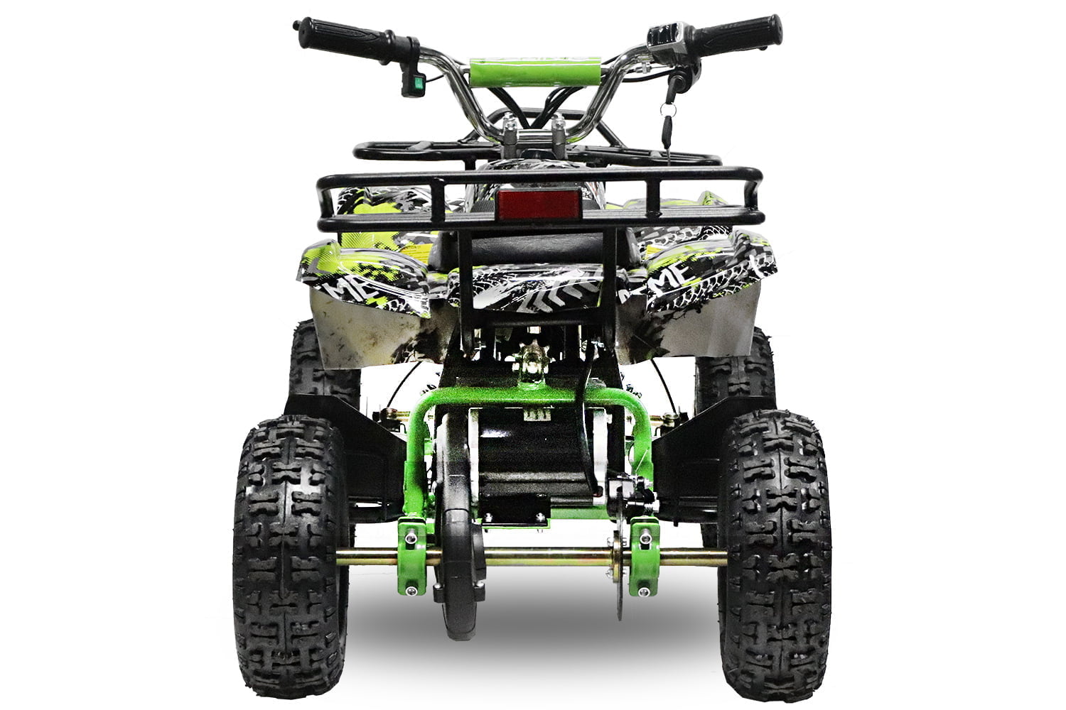0000 11610121 ECO MINITORINO 800W grafiti MINIQUAD MINI QUAD ELETTRICO PER BAMBINI