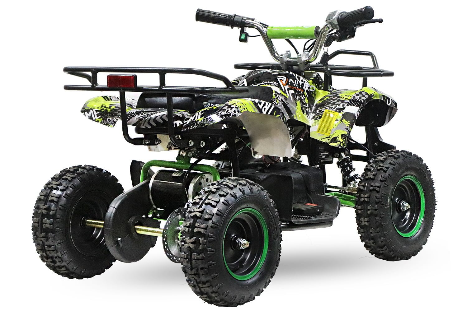 0000 11610121 ECO MINITORINO 800W grafiti MINIQUAD MINI QUAD ELETTRICO PER BAMBINI