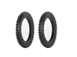 Set 2 Pneumatici Minicross 2.50-10 – Gomme Copertoni per Minicross 49cc