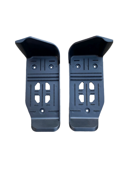 PEDANE POGGIAPIEDI DX e SX per Minitorino MiniQuad 49cc Ruote da 6"