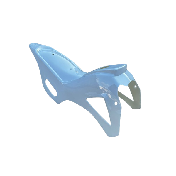 Carena Minicross DS 67 – Kit Plastiche Carenatura Minimoto Cross Completa BIANCA Universale - immagine 2